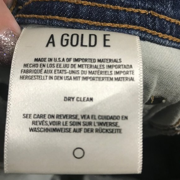 Agolde Studded Waist High Rise Skinny Jean Size 28 - Picture 8 of 10
